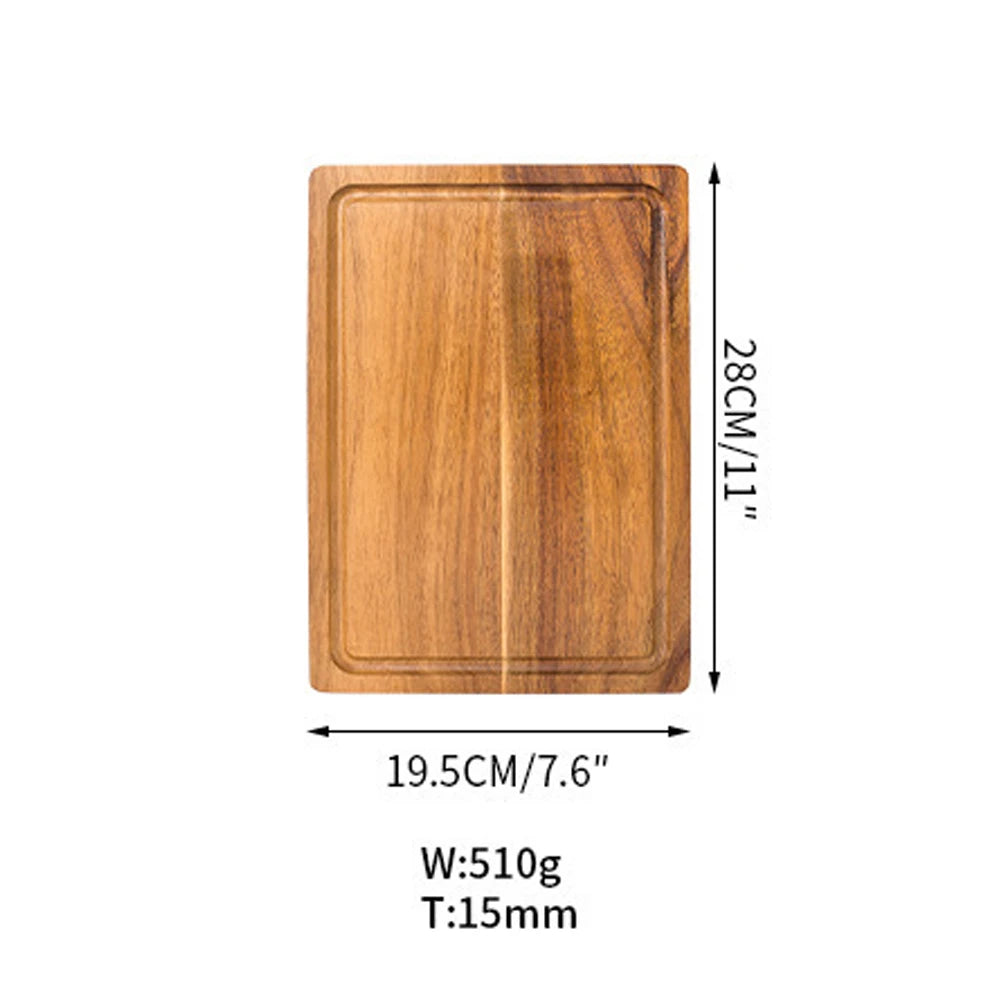 Acacia Wood Cutting Board For Meat Vegetables Fruit Cheese