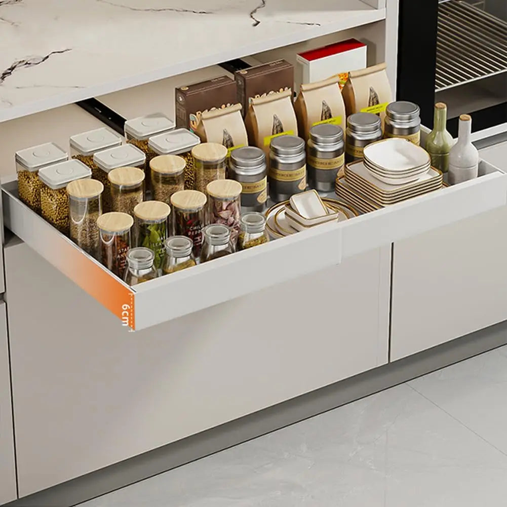 Garvee Expandable Pull Out Cabinet Organizer Adjustable Sliding Drawer