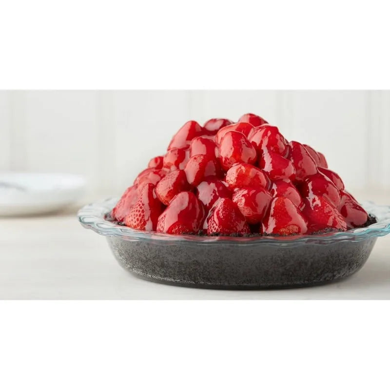 Glass Pie Plate 9.5",  Easy Grab, 1 Piece