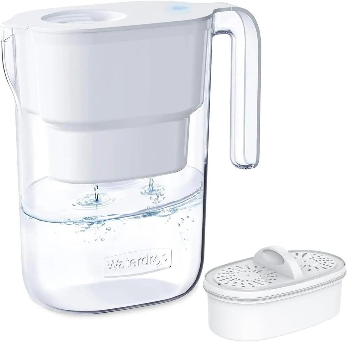 Waterdrop NSF Certified Water Filter Pitcher With Long Life Filter