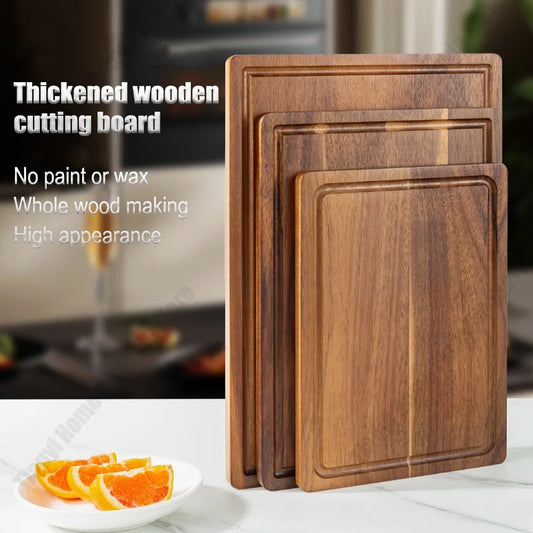 Acacia Wood Cutting Board For Meat Vegetables Fruit Cheese