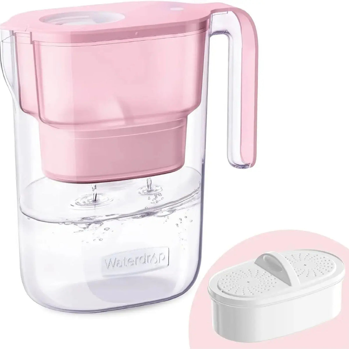 Waterdrop NSF Certified Water Filter Pitcher With Long Life Filter