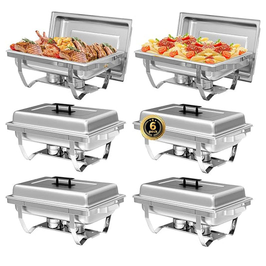 Electric Stainless Steel Chafing Dish Buffet Set For Party Catering