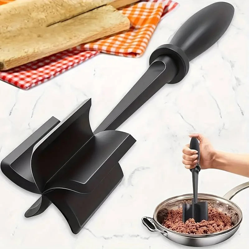 1pc Handheld Household Kitchen Meat Chopper Mixing Rice Meat Grinder Meat Masher Kitchen Tool