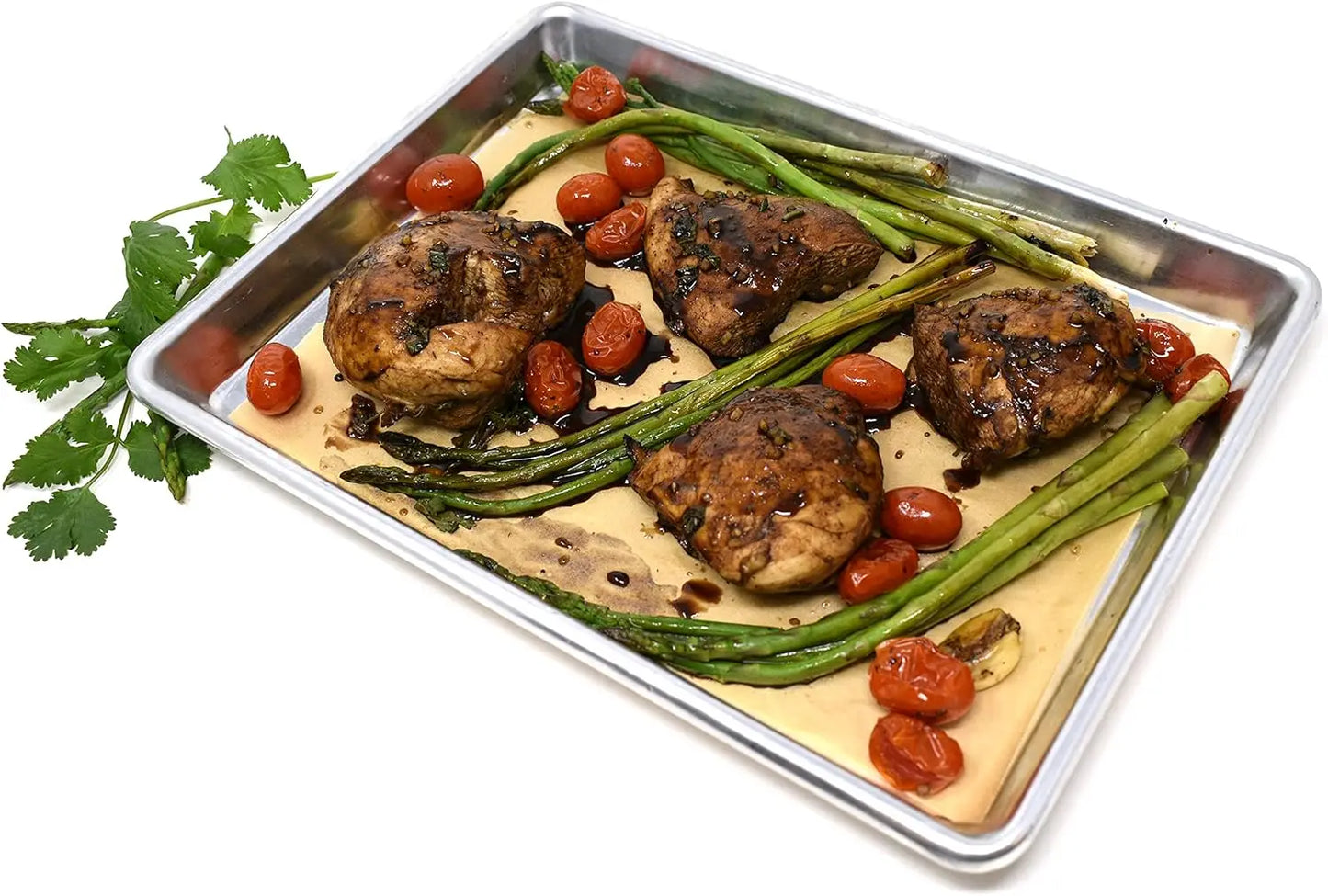 Aluminum 3274 Jelly Roll Baking Sheet, 13 inches x 9.5 inches x 1 inch