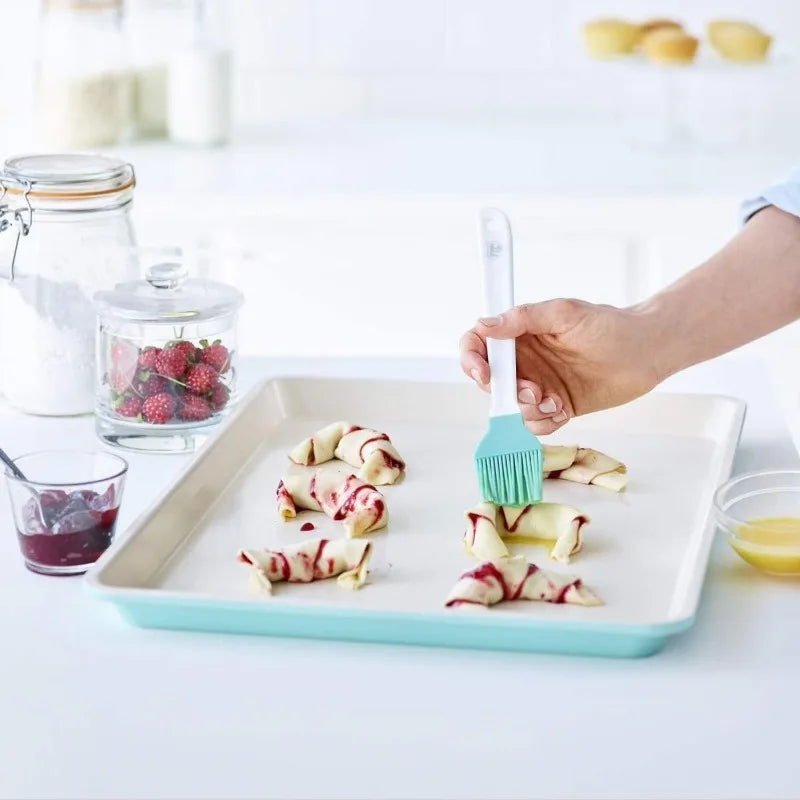 GreenLife Ceramic Nonstick 18" x 13" Cookie Sheet | Turquoise