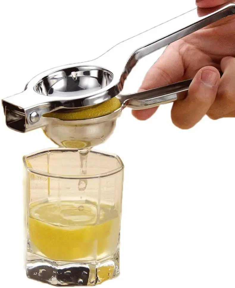 Easy to Use Citrus Juicer, 8 Inch Long & 2.56 Inch Deep, Thick Stainless Steel, Great for Lemons, Limes, Oranges, Simple Cleanup